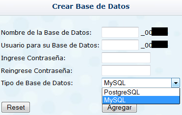 hosting MySQL